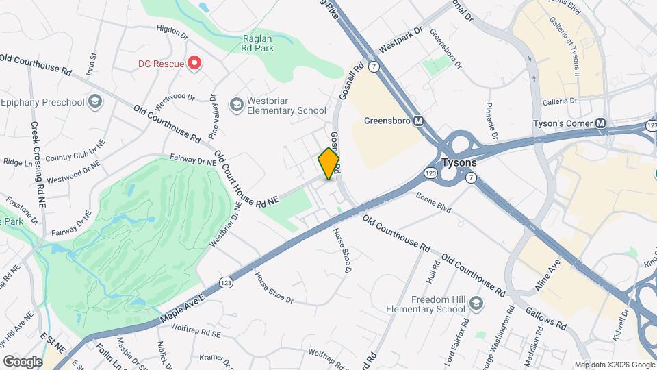 8505 Jeffersonian Ct Map and Location Details