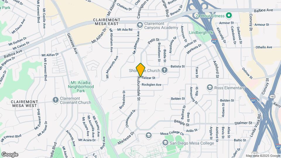 6709 Salizar St Map and Location Details