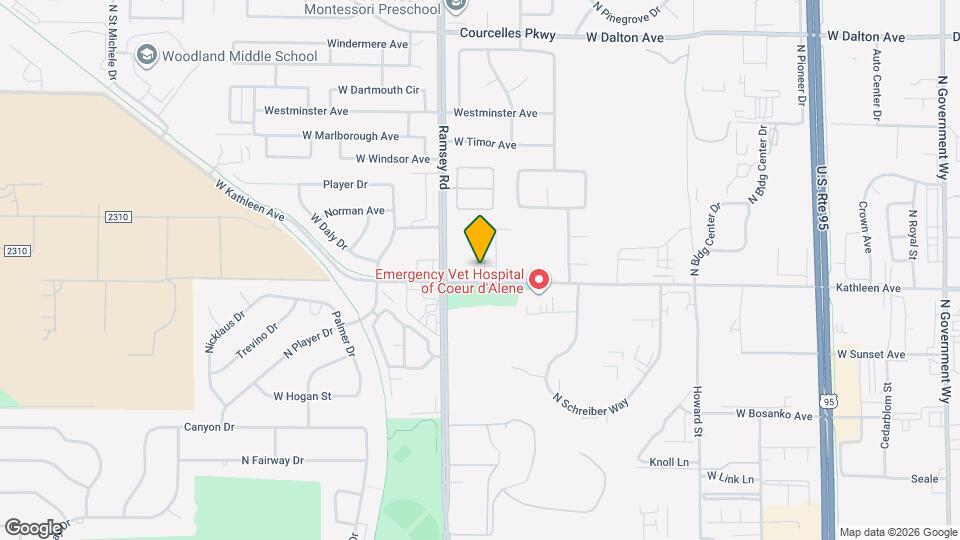 4831 N Jasmine Ln Map and Location Details