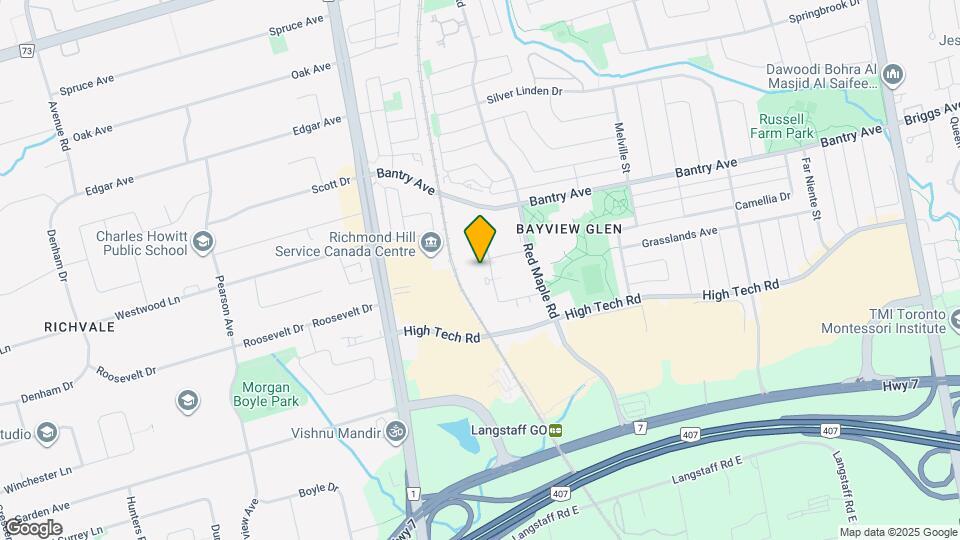 65 Oneida Crescent Map and Location Details