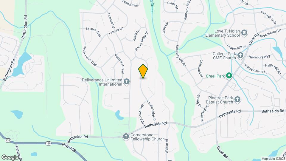 6888 Smoke Ridge Dr Mapa y Detalles de la Ubicación