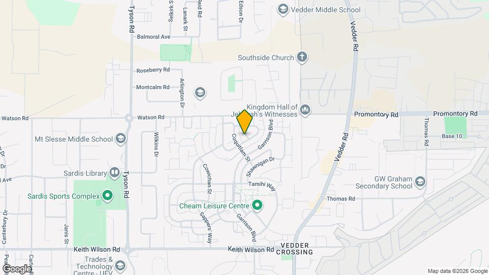 5949 Officers Row Map and Location Details