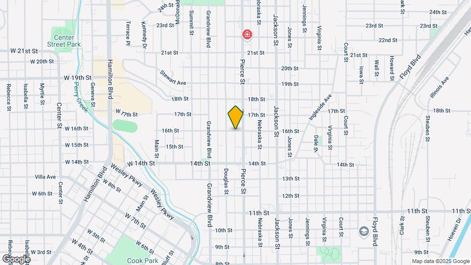 414 16th St Map and Location Details