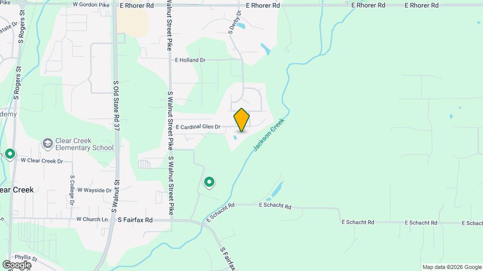 4626 S Sparrow Ct Map and Location Details
