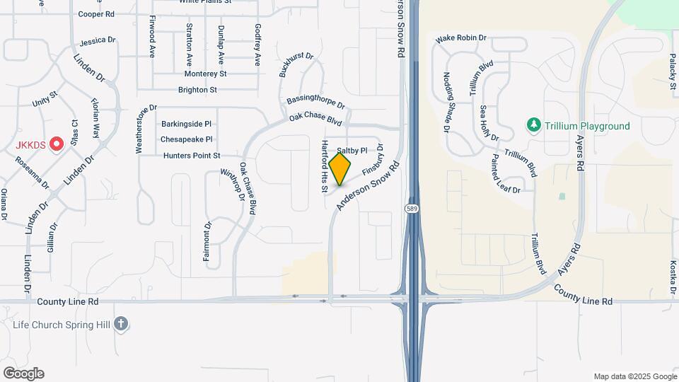 14054 Finsbury Dr Map and Location Details
