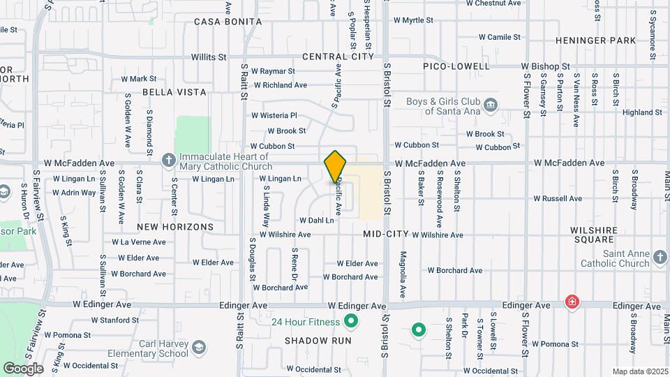 1126 Pacific Ave Mapa y Detalles de la Ubicación