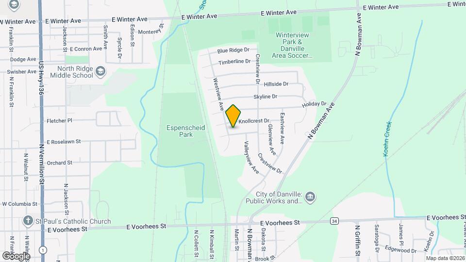 903 Southmoor Dr Map and Location Details