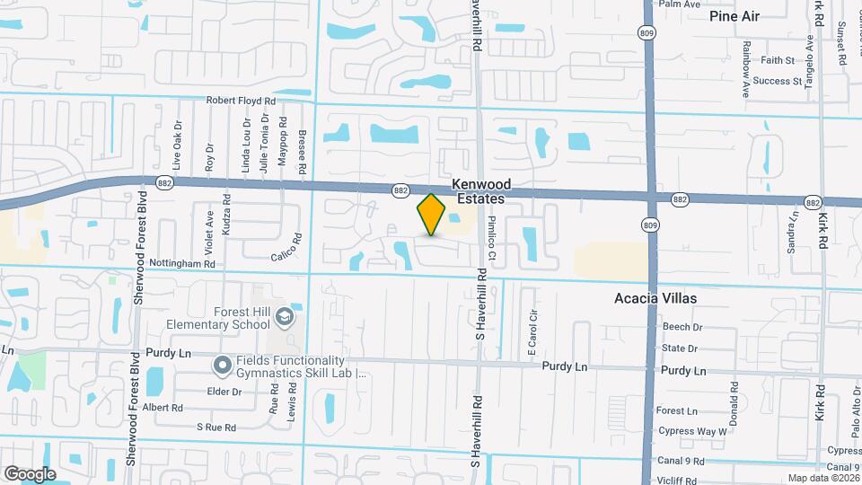 5187 Glencove Ln Map and Location Details