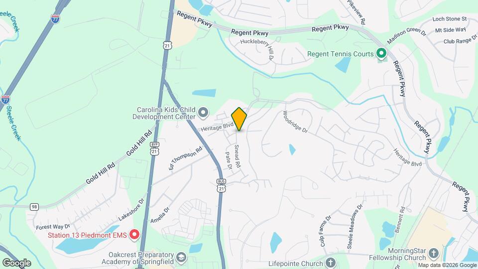 127 Snead Rd Map and Location Details