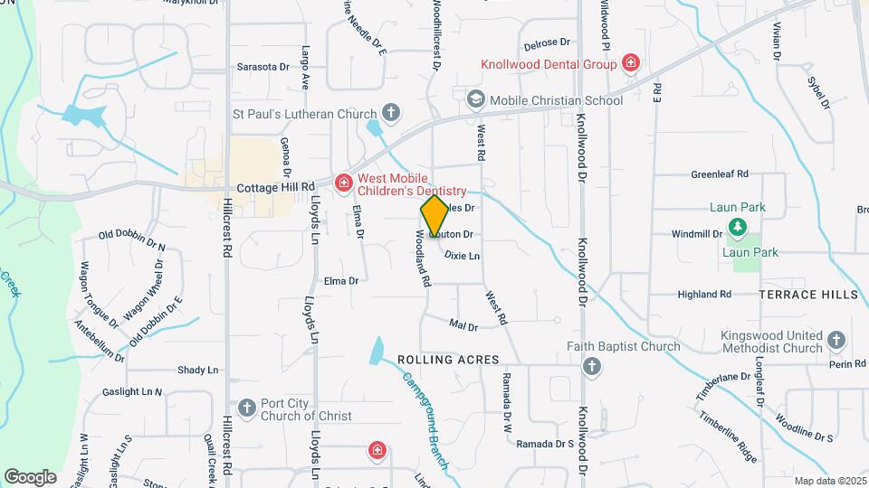2554 Dixie Ln Map and Location Details