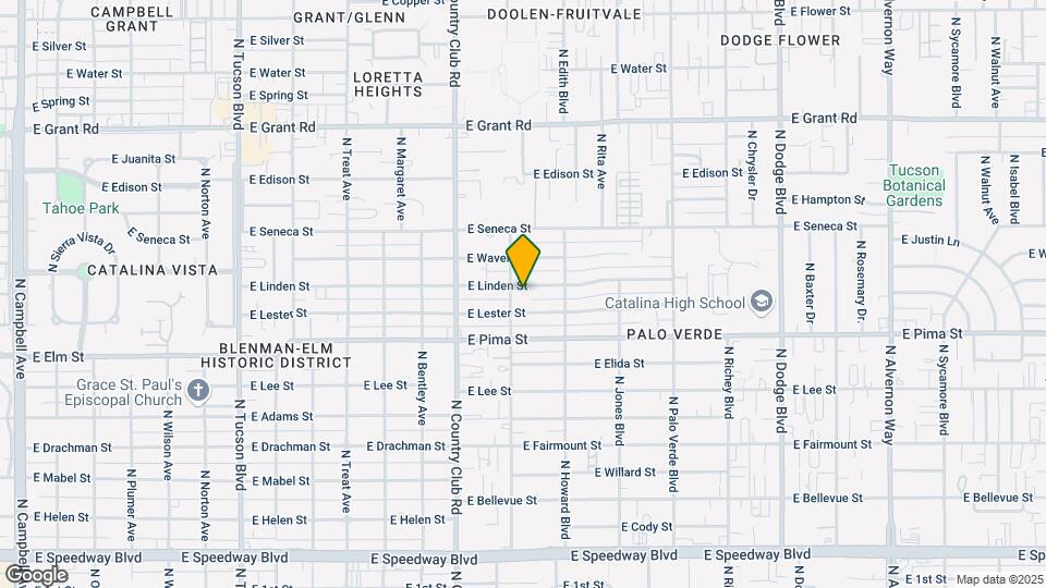 3210 E Linden St Map and Location Details