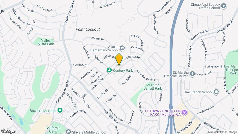 39605 Calle San Clemente Map and Location Details