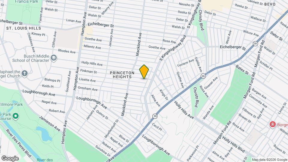 4926 Finkman St Map and Location Details