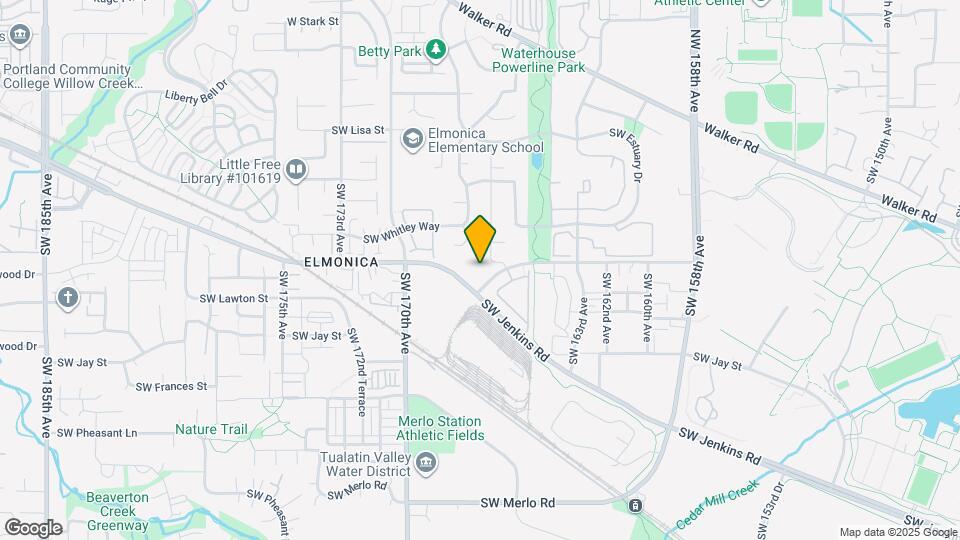 1055 SW 166th Ave Map and Location Details