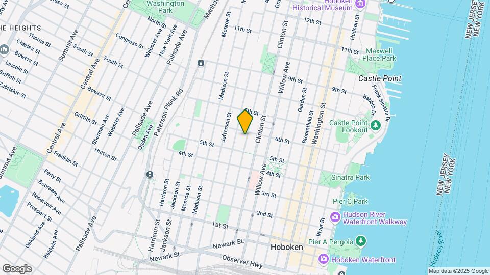 536 Grand St Map and Location Details