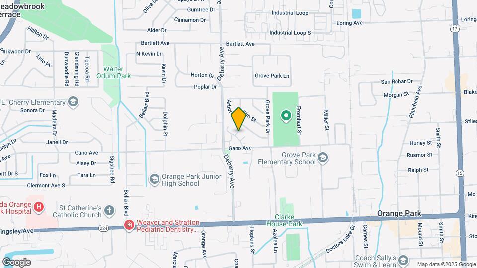1255 The Grove Rd Map and Location Details