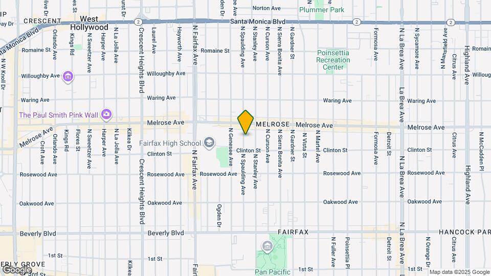 624 1/2 N Spaulding Ave Map and Location Details