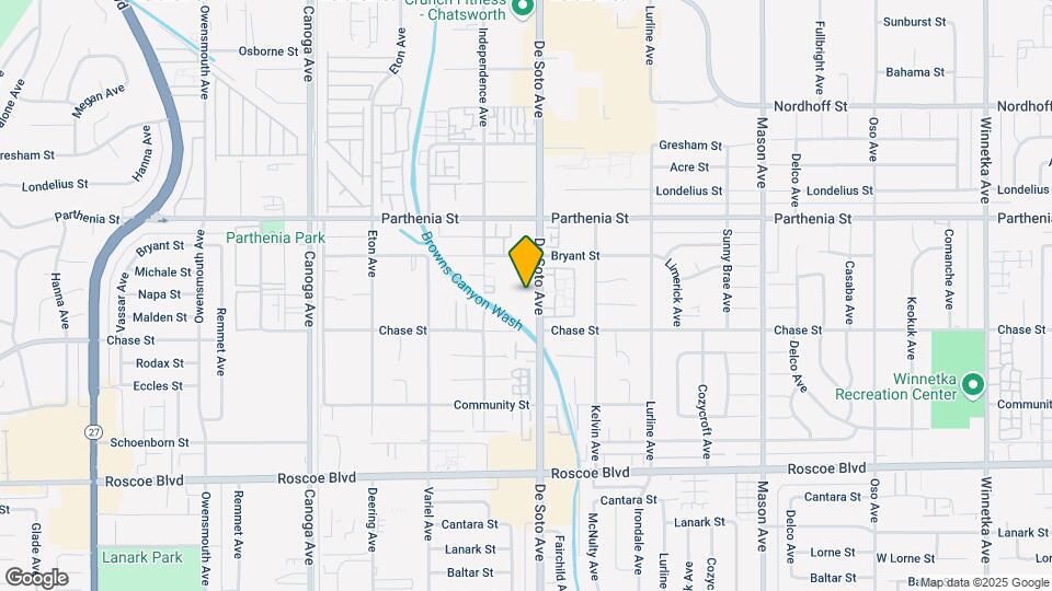 8539 De Soto Ave-Unit -209 Map and Location Details
