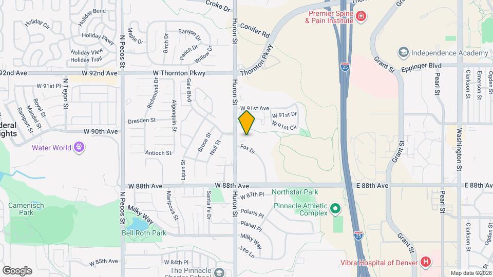 8972 Fox Dr Map and Location Details