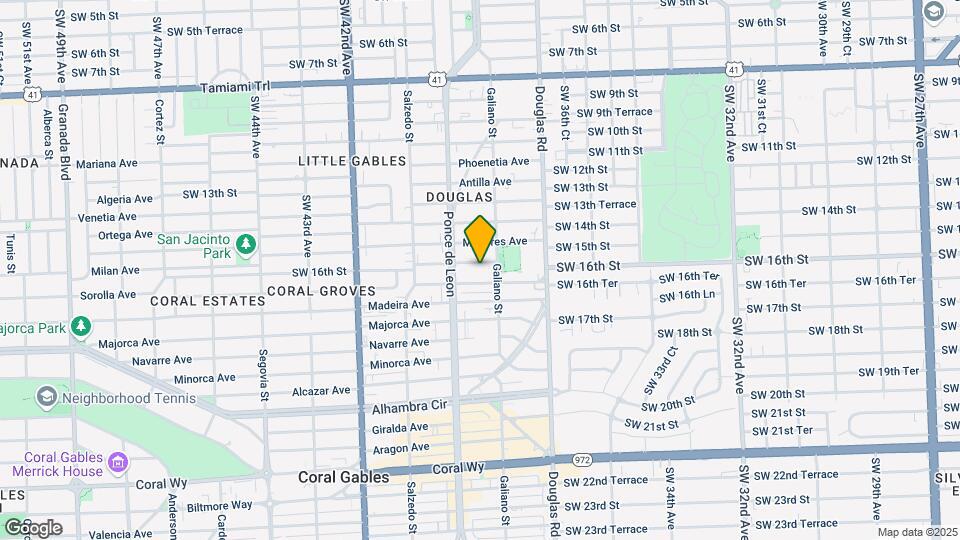 114 Mendoza Ave Map and Location Details