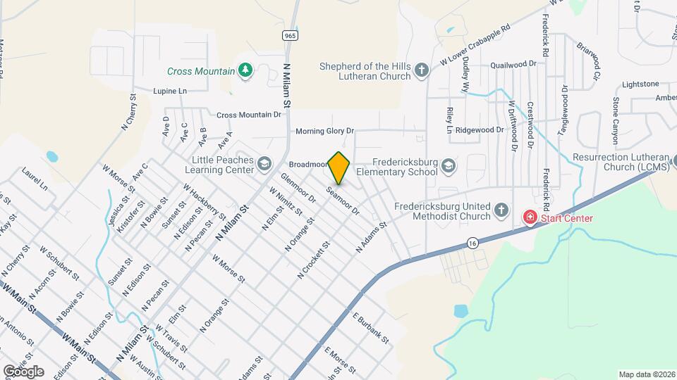 1401 N Orange St Map and Location Details