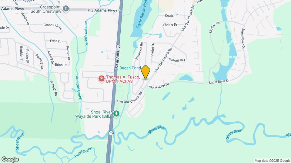 4632 Hermosa Rd Mapa y Detalles de la Ubicación