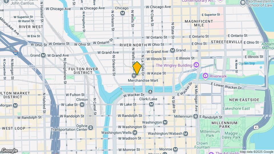 161 W Kinzie St-Unit -1107 Map and Location Details