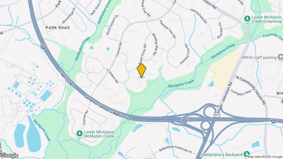 11301 Smoke Tree Ln Mapa y Detalles de la Ubicación