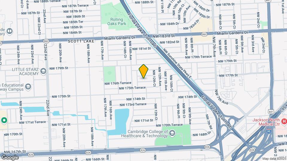 1311 NW 176th Ter Map and Location Details