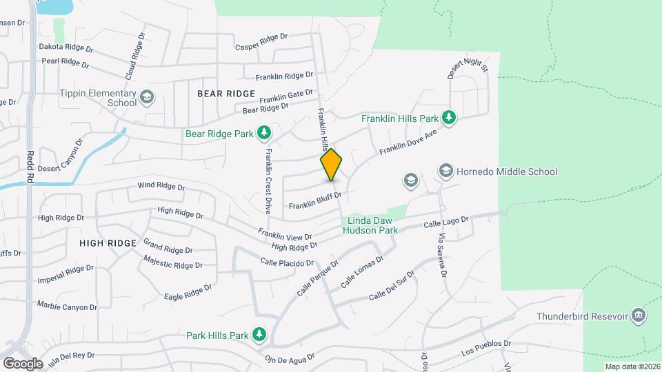 6300 Franklin Vista Dr Map and Location Details