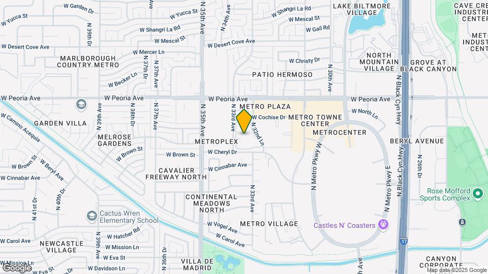 Villa Toscana Mapa y Detalles de la Ubicación