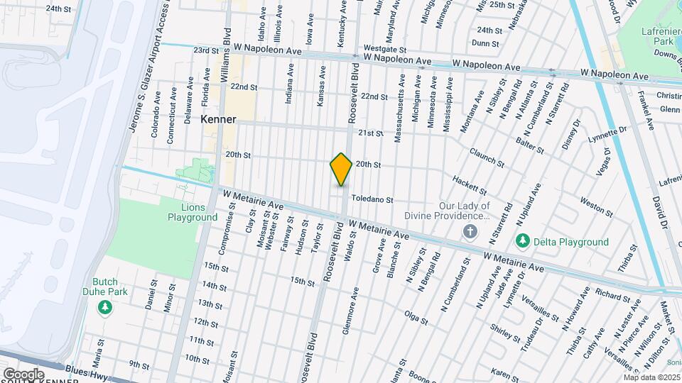 1925 Roosevelt Blvd Map and Location Details