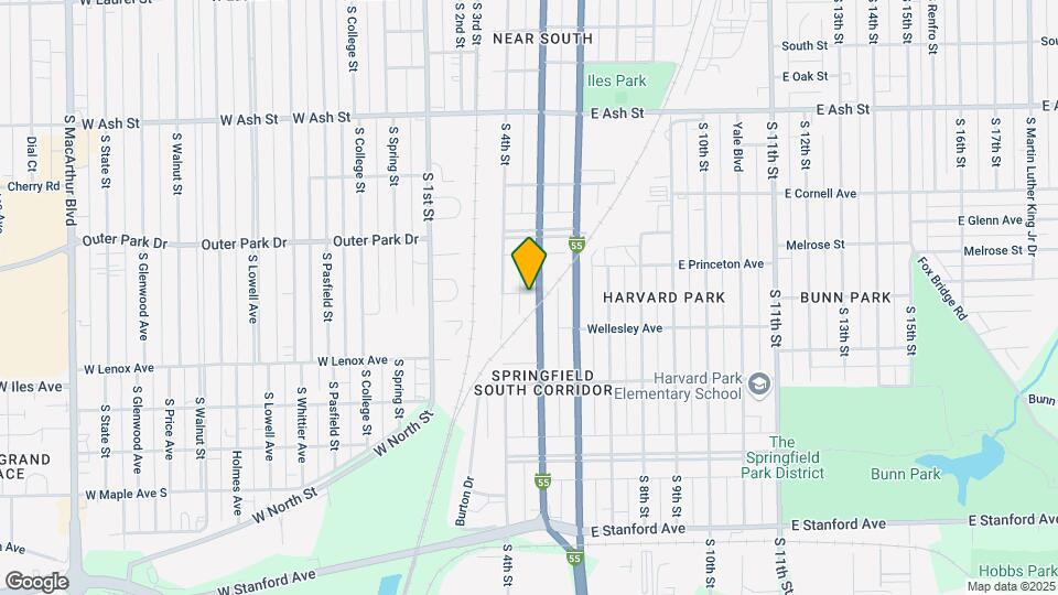 2401 S 5th St Map and Location Details