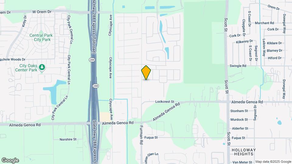 2804 Wingmore Ln Map and Location Details