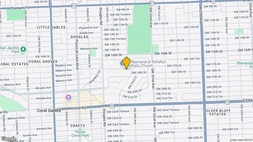 3400 SW 17th St Map and Location Details