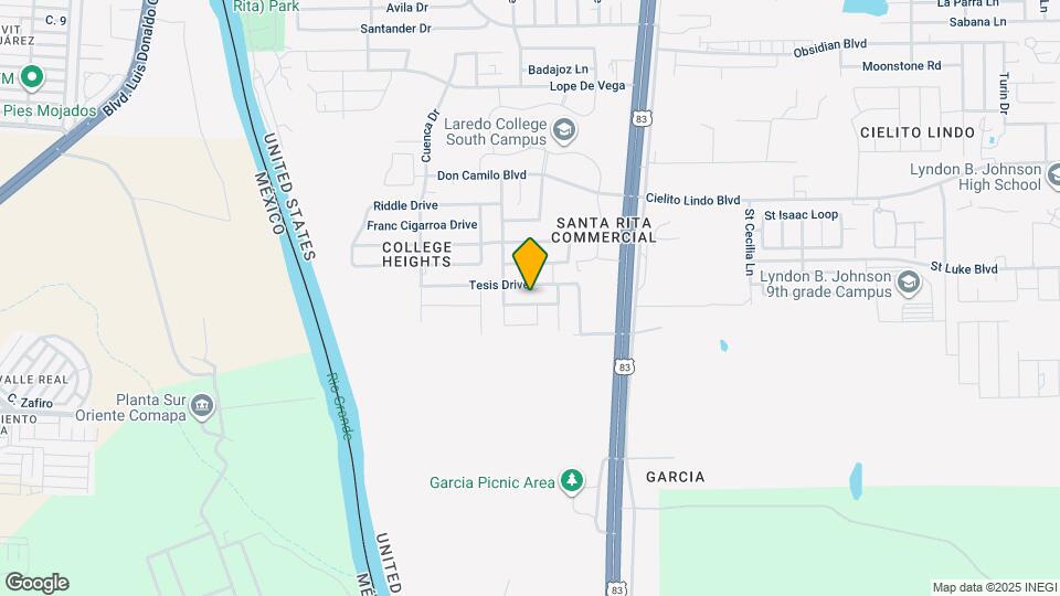 1614 Decano Ln Map and Location Details