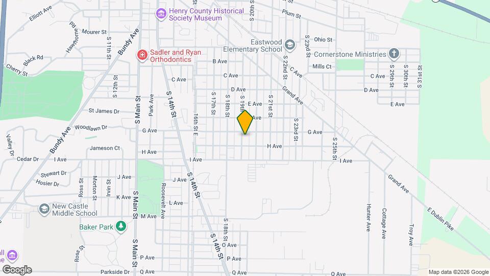 1410 S 19th St Mapa y Detalles de la Ubicación