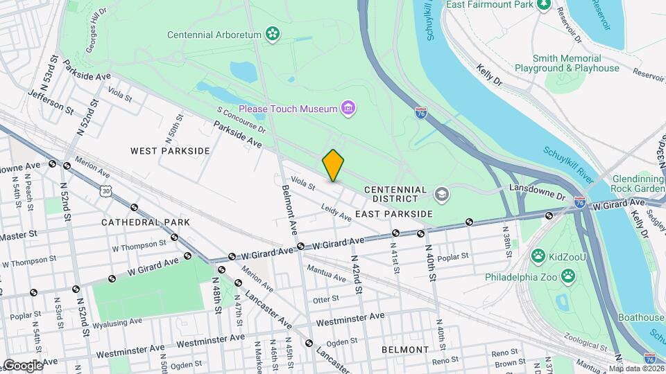 4212 Parkside Ave Mapa y Detalles de la Ubicación