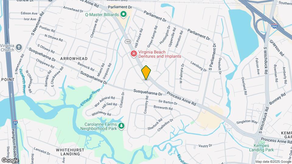 5408 Hatteras Rd Map and Location Details