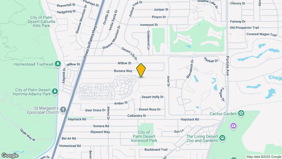 73265 Tamarisk St Map and Location Details