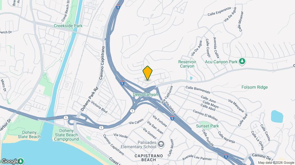 Capistrano Point Apartments Map and Location Details