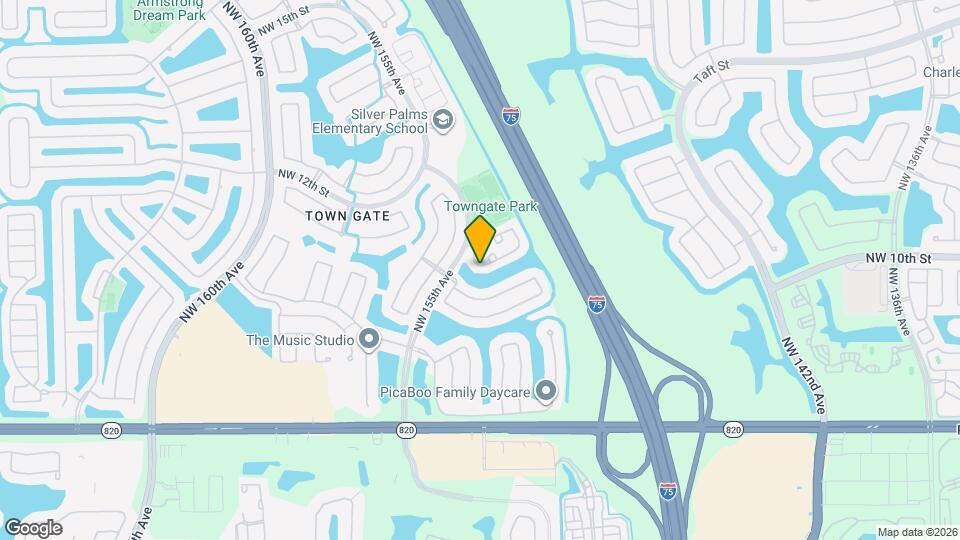 754 NW 154th Ave Map and Location Details