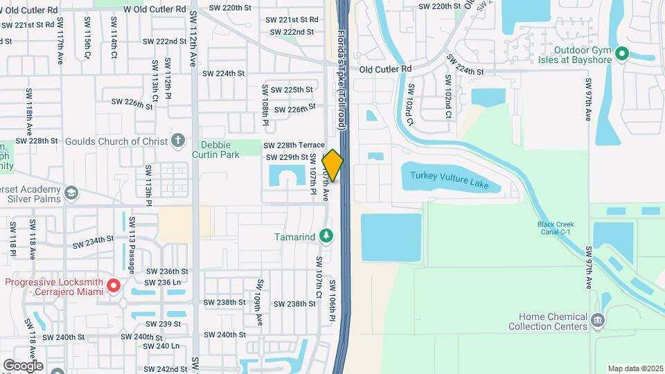23101 SW 107th Ave-Unit -A Map and Location Details