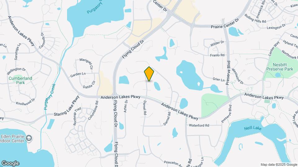 8621 Darnel Rd Mapa y Detalles de la Ubicación