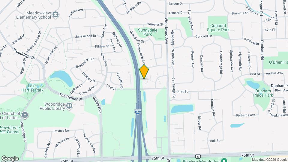 7010 Brighton Ct Map and Location Details