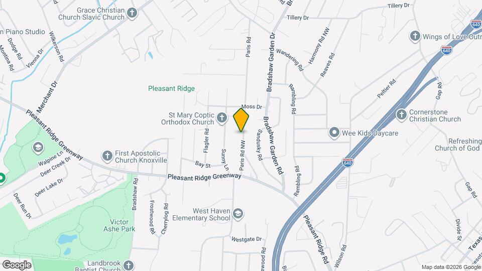 2013 Paris Rd NW Map and Location Details