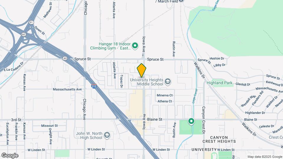 1305 Massachusetts Ave Map and Location Details