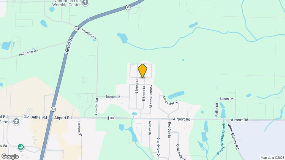 3070 Crown Creek Cir Map and Location Details