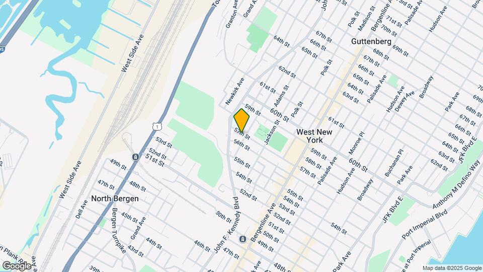 625 57th St, Unit 305 Map and Location Details