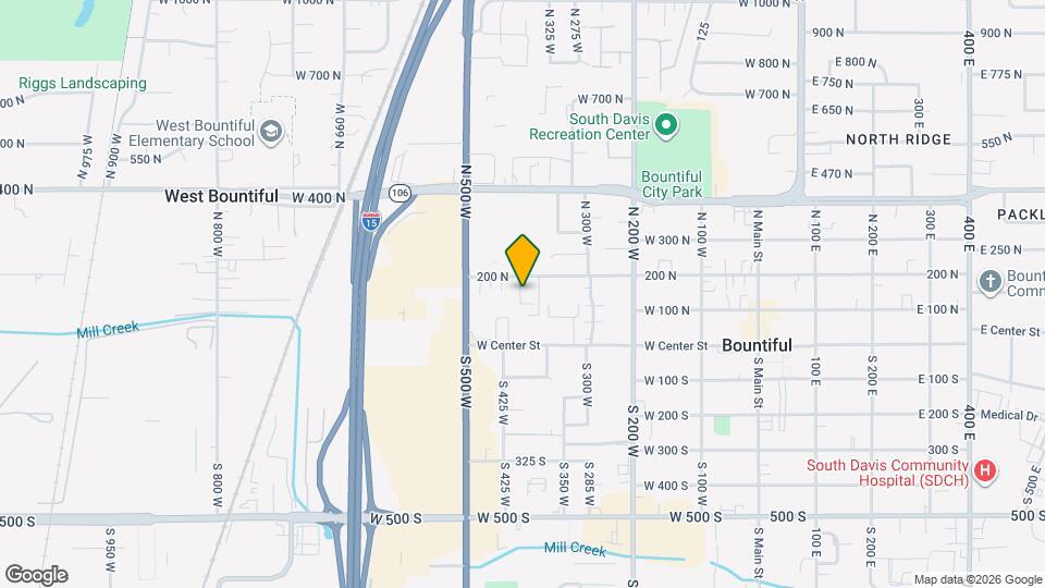 413 W 200 N Map and Location Details